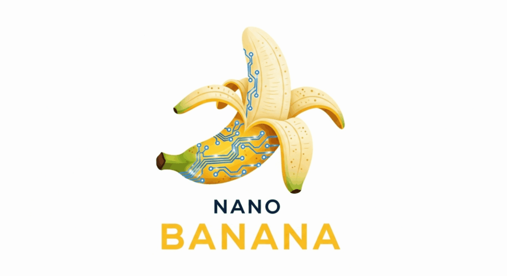 imagem de uma banana com IA